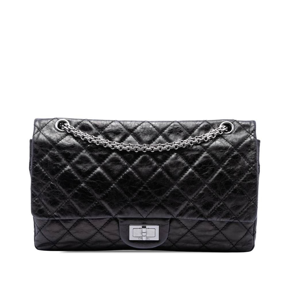 Pre-Loved Chanel Quilted Aged Calfskin Reissue 2.55 Double Flap 227